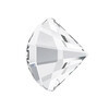 Желімделмеген жапсырмалы моншақ 2714 MM Crystal 6 х 5.1 мм кристалл пакетте ақ (crystal 001) Фотосурет 1.