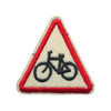 Gamma Термоаппликация №80 №2750 знак велосипедиста 6 х 6 см Фото 1.