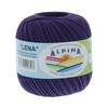 Пряжа ALPINA LENA 100% мерсеризованный хлопок 50 г 280 м №44 т.фиолетовый Фото 1.