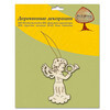 Заготовка для декорирования Mr. Carving AD-002 ангелочек фанера 6 х . Фото 2.