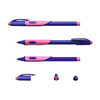 ErichKrause Ручка шариковая ErgoLine® Kids Ultra Glide Technology 0.35 мм 2 шт. 58526 розовая грип-зона цвет чернил: синий Фото 2.