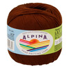 Пряжа ALPINA LILY 100% мерсеризованный хлопок 50 г 175 м №084 т.коричневый Фото 1.