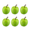 Blumentag RDF-04 Муляж в миниатюре Яблоко 6 шт. 3.5 х 4.7 см 01 зел. яблоко Фото 1.