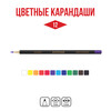 VISTA-ARTISTA INTENSE VICP-12 Набор цветных карандашей заточенный 12 цв. . Фото 2.