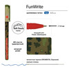 Bruno Visconti Ручка шариковая FunWrite. Military 0.5 мм 20-0212/06 цвет чернил: синий Фото 2.