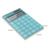 Deli Nusign Калькулятор настольный 12 разрядный 220х120х20 мм синий ENS041blue Фото 3.