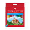 Faber Castell Түрлі–түсті қарындаштар Сарай қайралған 24 түсі 120124 Фотосурет 1.