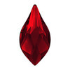 Страз неклеевой 2205 цветн. 7.5 х 4.3 мм кристалл в пакете красный (light siam 227) Фото 2.