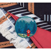 Набор для вышивания PANNA Живая картина JK-2145 Брошь. Дом у озера 5.5 х 5.5 см Фото 1.