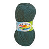 Пряжа ALPINA KLEMENT 80% альпака, 20% мериносовая шерсть 50 г 300 м №07 т.зеленый Фото 1.