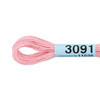 Нитки для вышивания Gamma мулине ( 3071-3172 ) 100% хлопок 8 м №3091 бл.розовый Фото 2.