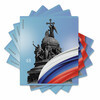 ErichKrause 60616 Тетрадь общая ученическая Российский герб A5+ 48 л. на скобе 60 г/кв.м клетка Фото 1.