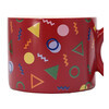 Посуда керамическая TALKEYOU GIFT CO LTD Кружка керамическая в ассорт. 13 х 15 х 10 см Geometric style, red (390 ml) YX-568-04 Фото 2.