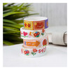 ILIKEGIFT Набор декоративного скотча 4шт в уп. 1 см х 2 м 4 шт. Cute cartoon Bear, yellow 612-01 Фото 2.