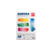 AURORA Альбом для акварели Hot 100% целлюлоза 300 г/м2 A4 21 х 29.7 см склейка с четырех сторон 12 л. естественный белый AU377001400 шероховатая Фото 1.