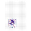 Контэнт Блокнот «ВОЛШЕБНЫЕ МИРЫ ТЕЙВАТА» ( 120 x 170 мм) 32 л. клетка бело-фиолетовый девушка с катаной 99907681 Фото 3.