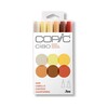 Copic Ciao набор маркеров 1-8 мм 6 цв. кисть/перо скошенное 22075668 волосы Фото 1.