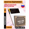 Холст грунтованный на подрамнике Туюкан Репинский 100% лён 20 х 80 см 405 г/кв.м Т0022003 крупнозернистый Фото 3.