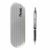 Pentel Ручка гелевая Energel Metal BL407CA TB цвет чернил: синий Фото 5.