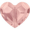 Бусина стеклянная 5741 цветн. 8 мм в пакете кристалл антично-розовый (blush rose 257) Фото 1.