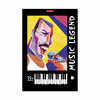 ErichKrause 53134 Тетрадь для нот Music Legend A4 200х297 мм 24 л. на скрепке 80 г/кв.м вертикальная ориентация Фото 5.