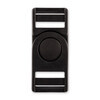 Фурнитура сумочная пластик SB08 Пряжка-замок фастекс Gamma 0.75  ( 19 мм) черный Фото 1.