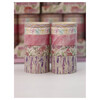 ILIKEGIFT Набор декоративного скотча 1 см 10 шт. Flower power, pink XM-JD2645D-02 Фото 1.