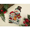 Klart набор для вышивания 8-507 Снеговичок и Дед Мороз 14 х 18 см Фото 7.