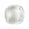 Жапсырмалы моншақ бекіткіштерде PRECIOSA 9474/01 Crystal / silver 7 мм шыны пакетте ақ (crystal) Фотосурет 1.