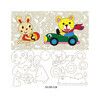 Color-Kit Набор для творчества Забавные фигурки Зайка и мишка SX-DH 528 Фото 2.