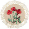 Набор для вышивания PANNA Живая картина JK-2211 Винтажные броши. Чертополох и Маки 7 х 7 см Фото 2.