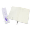 Moleskine Блокнот CLASSIC SOFT DOUBLE Large 1487896 ( 130х210 мм) 96 л. линия/без линовки чёрный Фото 4.