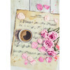Набор для вышивания PANNA Живая картина JK-2115 Розы на нотах 16.5 х 23.5 см Фото 1.