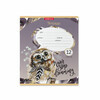 ErichKrause 52938 Тетрадь школьная ученическая, Dreamy Owl A5+ 170х203 мм 12 л. на скобе 60 г/кв.м клетка . Фото 1.