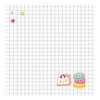 Контэнт Блокнот Kawaii КР ( 130 x 130 мм) 32 л. клетка Голубой 99907458 Фото 4.