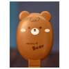 Расческа Bear folding 14.8 х 21.5 см brown 3546A-02 Фото 3.