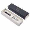 PARKER Ручка шариковая Parker Urban Muted Black CT BP Twist. Линия письма – средняя, в подарочной упаковке. 0.7 мм 2143639 цвет чернил: синий Фото 2.