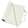 Moleskine Блокнот  CLASSIC SOFT Large линейка ( 130 x 210 мм) 96 л. линия Голубой Фото 4.