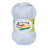 Пряжа ALPINA XENIA 100% мерсеризованный хлопок 50 г 240 м №137 бл.голубой Фото 1.