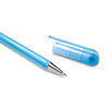 Pentel Ручка шариковая Antibacterial+ d 0.7 мм BK77AB-CE металлический наконечник цвет чернил: синий Фото 6.