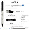 Bruno Visconti ручка шариковая ArtClick 0.5 мм 20-0281/23 Карта мира цвет чернил: синий Фото 2.