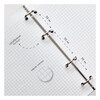 Be Smart Тетрадь общая коллекция Ocean A5 80 л. на кольцах 65 г/кв.м клетка N5435 пучина Фото 5.