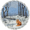 Набор для вышивания PANNA Живая картина JK-2192 Брошь. Зимний лес 5.5 х 5.5 см Фото 3.