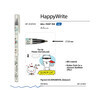 Bruno Visconti ручка шариковая HappyWrite 0.5 мм 20-0215/24 SuperCat цвет чернил: синий Фото 4.