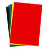 Лео Играй Цветная бумага бархатная LPCP-03 160 г/м2 A4 21 х 29.7 см 5 л. 5 цв. . Фото 2.