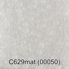 Бисер Чехия GAMMA круглый 3 10/0 2.3 мм 50 г 1-й сорт C629mat прозрачный мат. ( 00050 ) Фото 1.