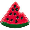 Пуговица детская Gamma AY 10019 20  ( 12 мм) № D818/D084 светло-красный/зеленый Фото 1.