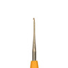 Для вязания Gamma RCH крючок с прорезин. ручкой сталь d 0.7 мм 13 см в блистере . Фото 3.