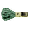Нитки для вышивания DMC мулине №1 100% хлопок 8 м №0502 серо-зеленый Фото 2.