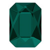 Желімделген жапсырмалы моншақ 2602 түрлі-түсті 14 х 10 мм кристалл пакетте көк-жасыл (emerald 205) Фотосурет 1.
